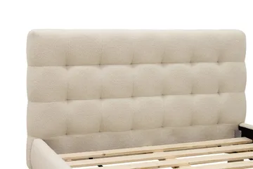Teddy Komplett Sängpaket Sängram med Madrass 140x200 cm - Beige - Products - Möbler - Säng - Komplett sängpaket