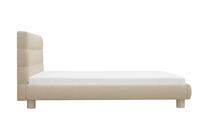 Teddy Komplett Sängpaket Sängram med Madrass 140x200 cm - Beige - Products - Möbler - Säng - Komplett sängpaket