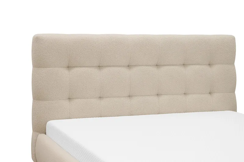Teddy Komplett Sängpaket Sängram med Madrass 140x200 cm - Beige - Products - Möbler - Säng - Komplett sängpaket