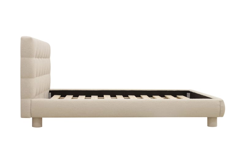 Teddy Komplett Sängpaket Sängram med Madrass 140x200 cm - Beige - Products - Möbler - Säng - Komplett sängpaket