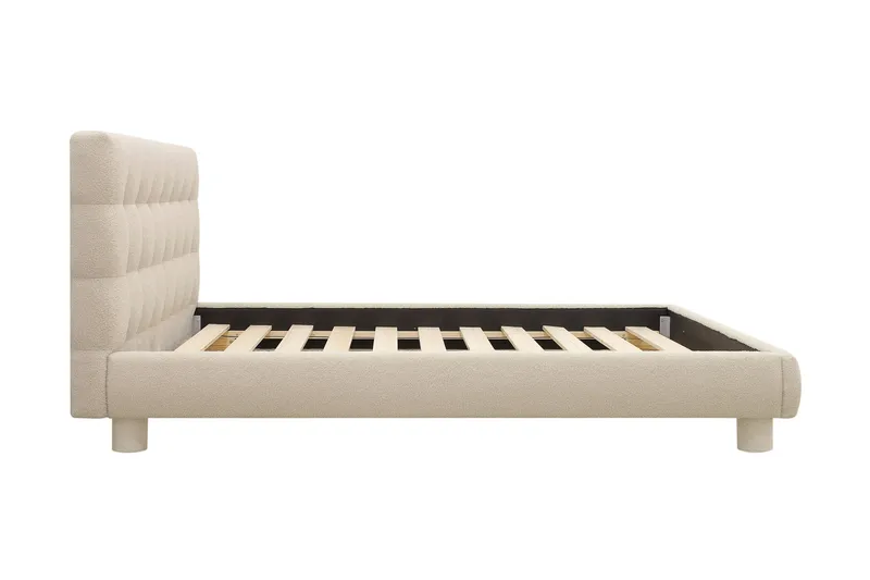 Teddy Komplett Sängpaket Sängram med Madrass 160x200 cm - Beige - Products - Möbler - Säng - Komplett sängpaket