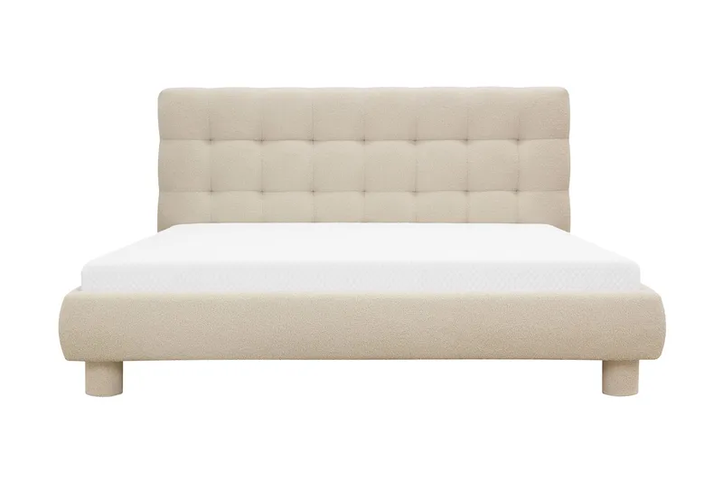 Teddy Komplett Sängpaket Sängram med Madrass 180x200 cm - Beige - Products - Möbler - Säng - Komplett sängpaket