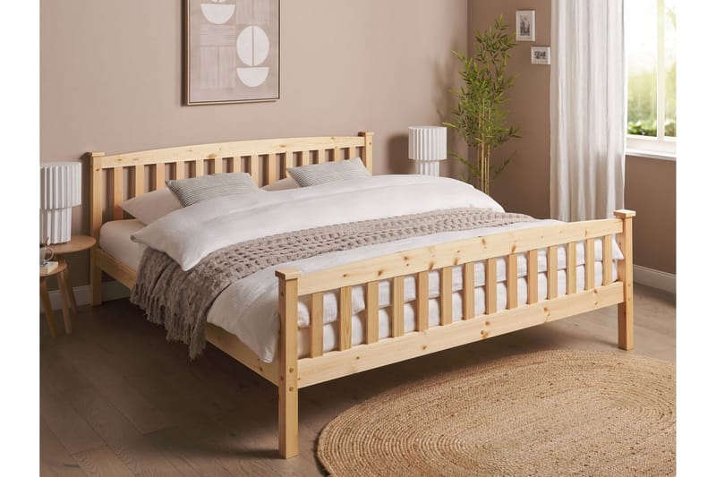 Traycee Sängram 180x200 cm - Ljust trä - Products - Möbler - Säng - Sängram & sängstomme