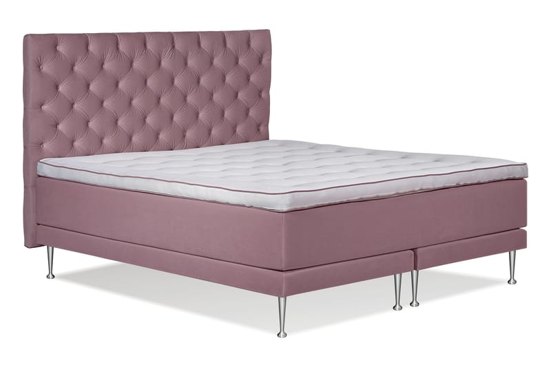 Victoria Komplett Sängpaket 160x200 - Cerise - Products - Möbler - Säng - Kontinentalsäng