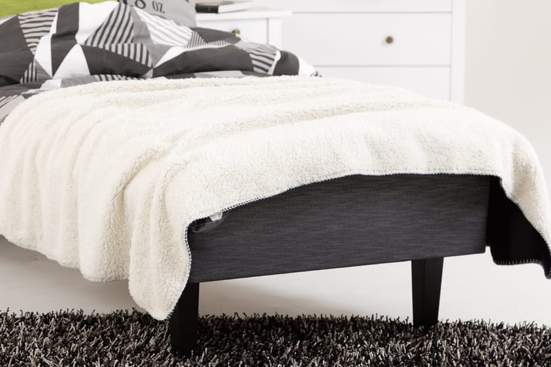 Viken Bas Ramsäng 80x200 Ancona - Ancona Grå - Products - Möbler - Säng - Enkelsäng