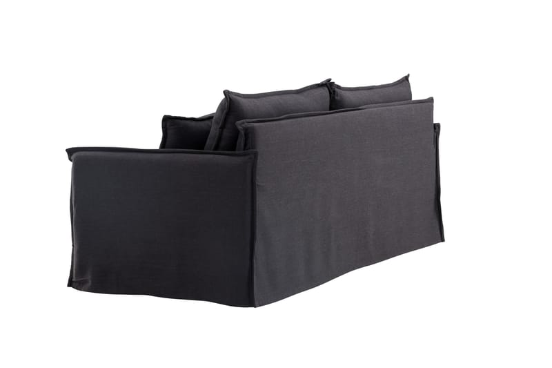 Nova 3-sits Soffa - Svart - Products - Möbler - Soffa - 3 sits soffa