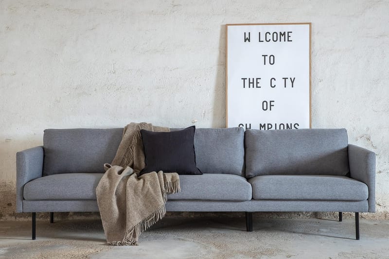 Zoom 3-sits soffa - Grå - Products - Möbler - Soffa - 3 sits soffa