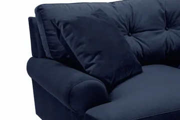 Andrew 2-sits Sammetssoffa - Blå - Products - Möbler - Soffa - 2 sits soffa