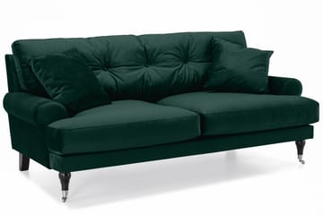 Andrew 2-sits Sammetssoffa - Grön - Products - Möbler - Soffa - 2 sits soffa