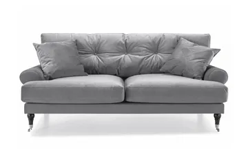 Andrew 2-sits Sammetssoffa