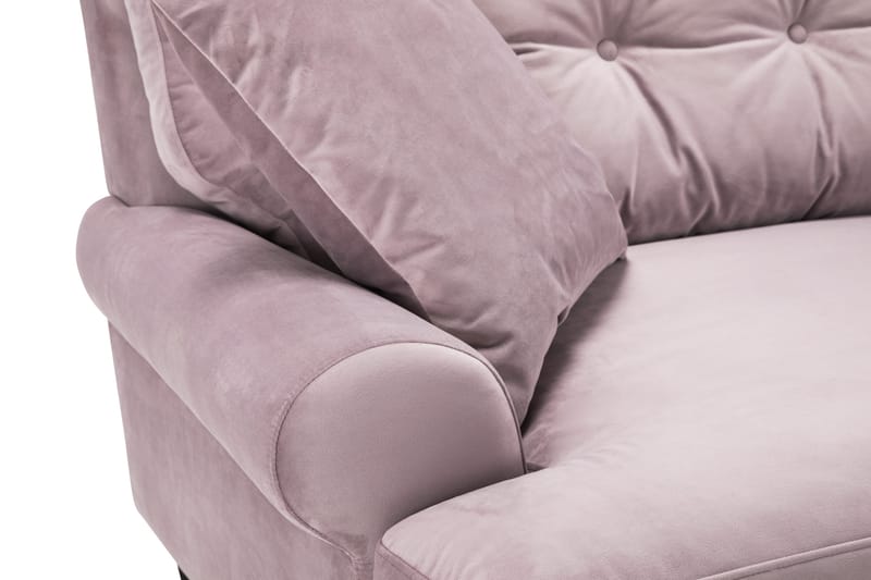 Andrew 3-sits Sammetssoffa - Lila - Products - Möbler - Soffa - 3 sits soffa