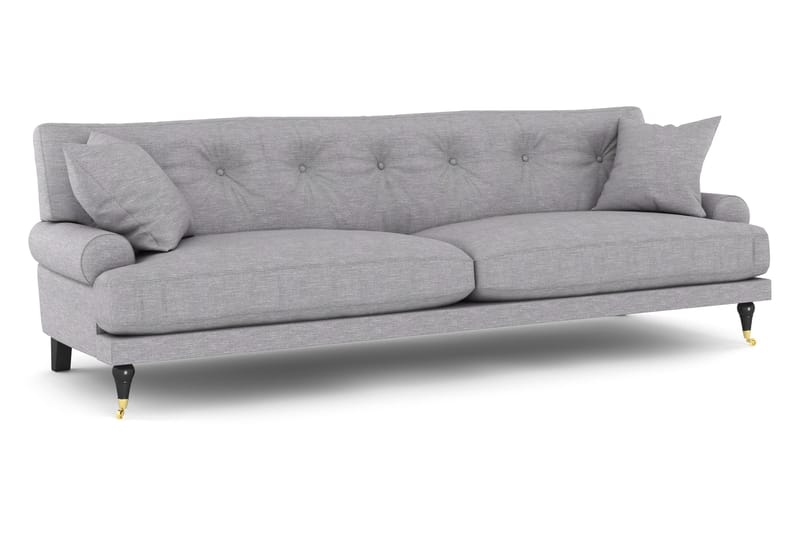 Andrew 3-sits Tygsoffa - Grå - Products - Möbler - Soffa - 3 sits soffa