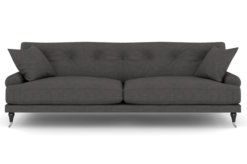 Andrew 3-sits Tygsoffa - Mörkgrå - Products - Möbler - Soffa - 3 sits soffa
