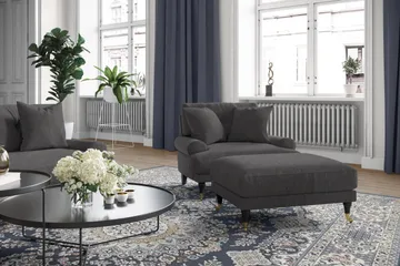 Andrew 3-sits Tygsoffa - Mörkgrå - Products - Möbler - Soffa - 3 sits soffa