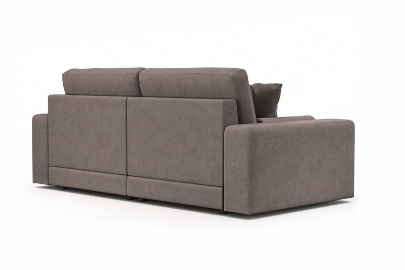 Arken Lyx 3-sits Djup Soffa i Tyg - Brun - Products - Möbler - Soffa - 3 sits soffa