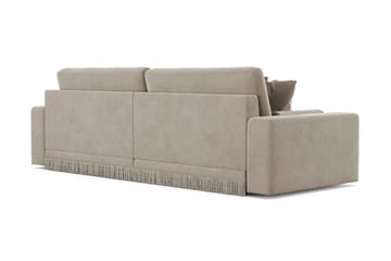 Arken Lyx 4-sits Djup Sammetssoffa - Beige - Products - Möbler - Soffa - Sammetssoffa