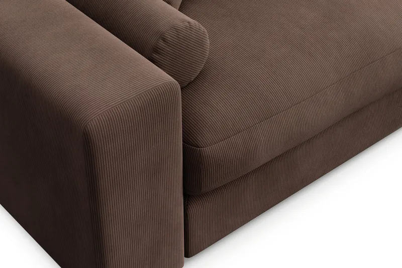 Arken Lyx 4-sits Djup Soffa i Manchester - Brun - Products - Möbler - Soffa - 4 sits soffa