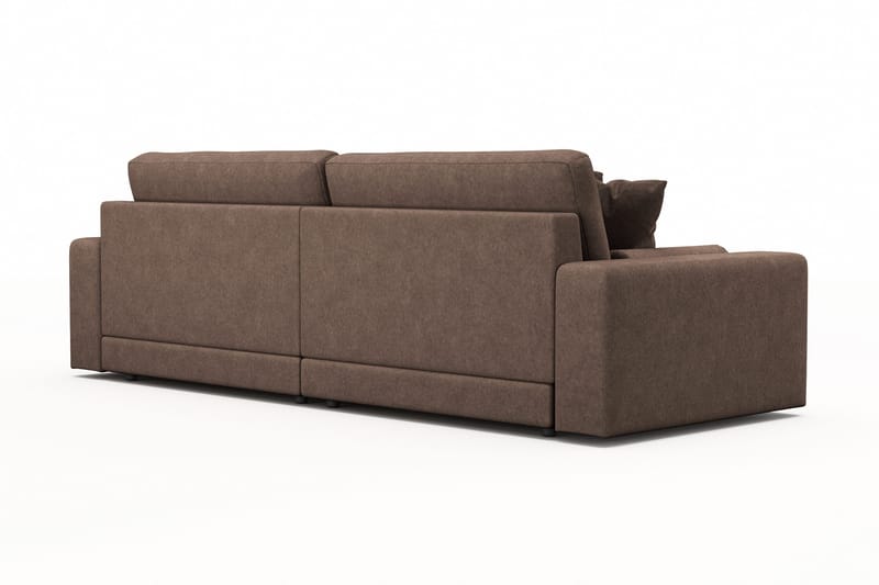 Arken Lyx 4-sits Djup Soffa i Tyg - Brun - Products - Möbler - Soffa - 4 sits soffa