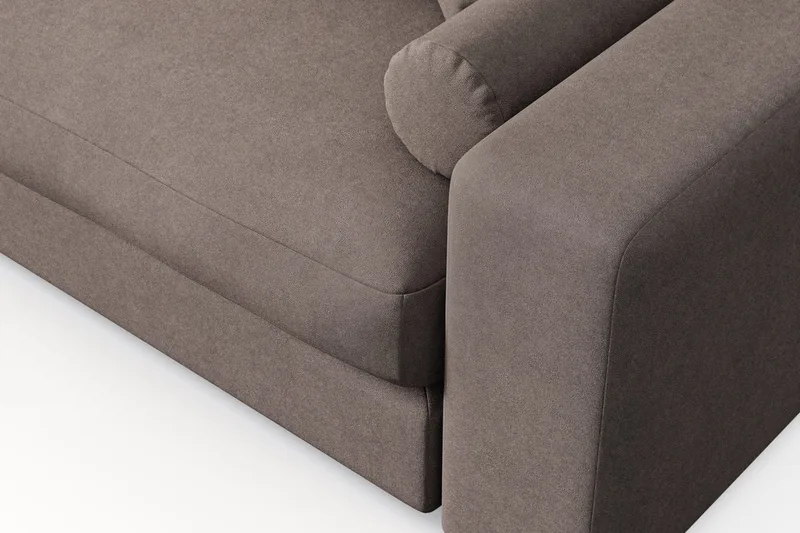 Arken Lyx 4-sits Djup Soffa i Tyg - Brun - Products - Möbler - Soffa - 4 sits soffa