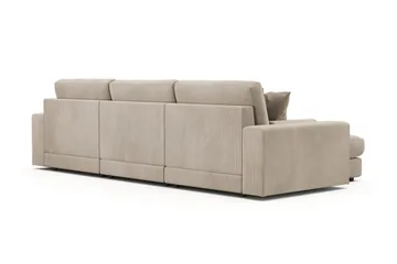 Arken Lyx 5-sits Vändbar L-formad Djup Divansoffa i Manchester - Greige - Products - Möbler - Soffa - Divansoffa & schäslongsoffa