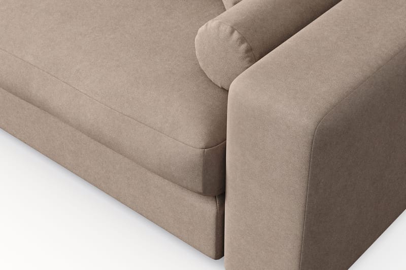 Arken Lyx 5-sits Vändbar L-formad Djup Divansoffa i Tyg - Beige - Products - Möbler - Soffa - Divansoffa & schäslongsoffa