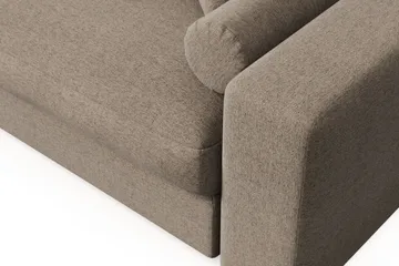 Arken Lyx 5-sits Vändbar L-formad Djup Divansoffa i Tyg - Brun - Products - Möbler - Soffa - Divansoffa & schäslongsoffa