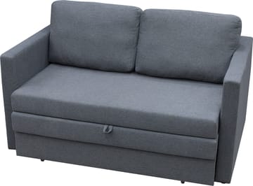 Bäddsoffa 2-sits 139 cm bred - Antracit - Products - Möbler - Soffa - Bäddsoffa - Framåtbäddad bäddsoffa