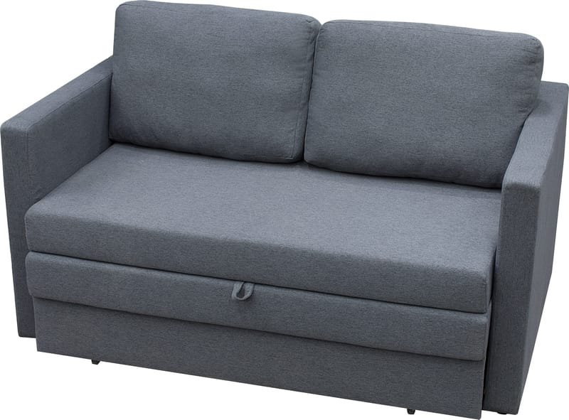 Bäddsoffa 2-sits 139 cm bred, Antracit