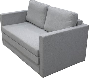Bäddsoffa 2-sits grå - Grå - Products - Möbler - Soffa - Bäddsoffa - Framåtbäddad bäddsoffa