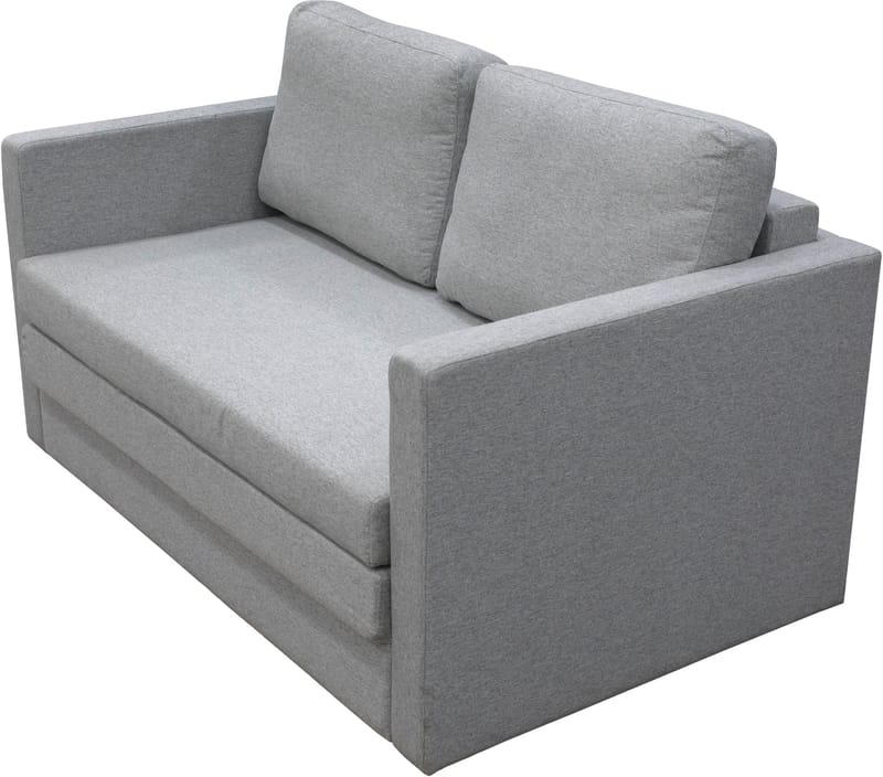 Bäddsoffa 2-sits grå - Grå - Products - Möbler - Soffa - Bäddsoffa - Framåtbäddad bäddsoffa
