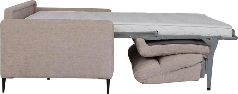 Bäddsoffa framåt bäddad beige - Hoven - Beige - Products - Möbler - Soffa - Bäddsoffa - Framåtbäddad bäddsoffa