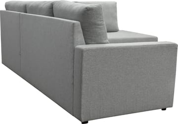 Bäddsoffa med förvaring 232 cm bred - Ljusgrå - Products - Möbler - Soffa - Bäddsoffa - Hörnbäddsoffa
