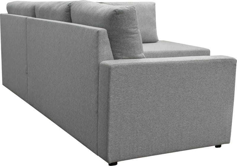 Bäddsoffa med förvaring 232 cm bred - Ljusgrå - Products - Möbler - Soffa - Bäddsoffa - Hörnbäddsoffa