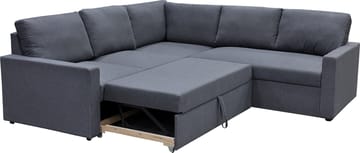 Bäddsoffa med förvaring - Grå - Hörnsoffa - Mörkgrå - Products - Möbler - Soffa - Bäddsoffa - Hörnbäddsoffa
