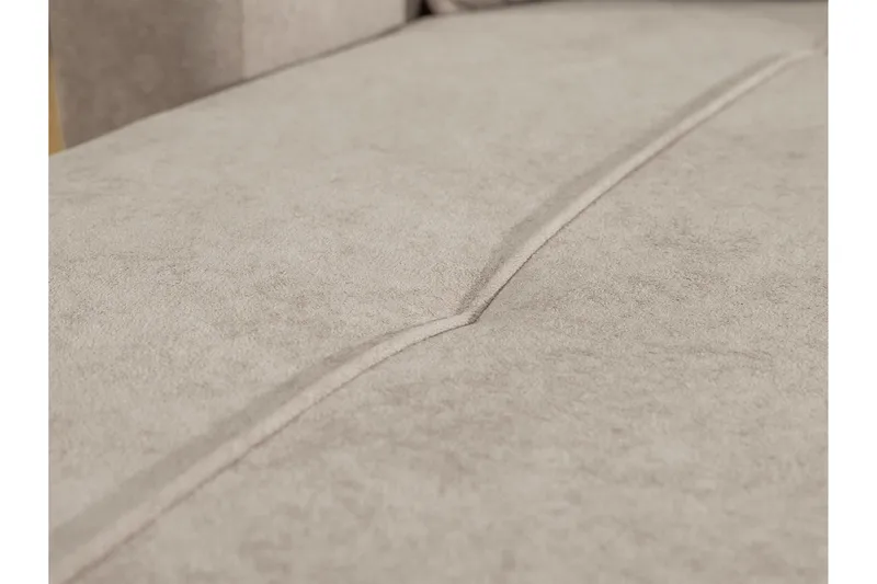 Barile Bäddsoffa 3-sits i Plysch - Grå - Products - Möbler - Soffa - Bäddsoffa - 3 sits bäddsoffa