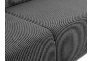 Barile Bäddsoffa 3-sits i Plysch - Vit - Products - Möbler - Soffa - Bäddsoffa - 3 sits bäddsoffa