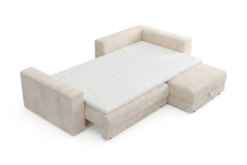 Bergen 3 sits Divan Bäddsoffa med Bäddmadrass i Latex och Tvättbar klädsel - Products - Möbler - Soffa - Bäddsoffa - Bäddsoffa divan