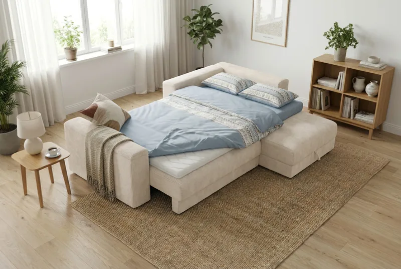 Bergen 3 sits Divan Bäddsoffa med Bäddmadrass i Memoryskum och Tvättbar klädsel - Products - Möbler - Soffa - Bäddsoffa - Bäddsoffa divan