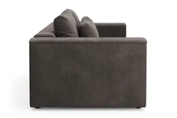Bergen Djup 3-sits Bäddsoffa med förvaring - Brown - Products - Möbler - Soffa - Bäddsoffa - 3 sits bäddsoffa