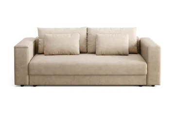 7 cm  Medium/Fast Punktelastisk Latex med Tvättbar Klädsel - Beige