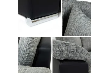 Camior Bäddsoffa m. Divan 3-sits - Grå - Products - Möbler - Soffa - Bäddsoffa - Bäddsoffa divan