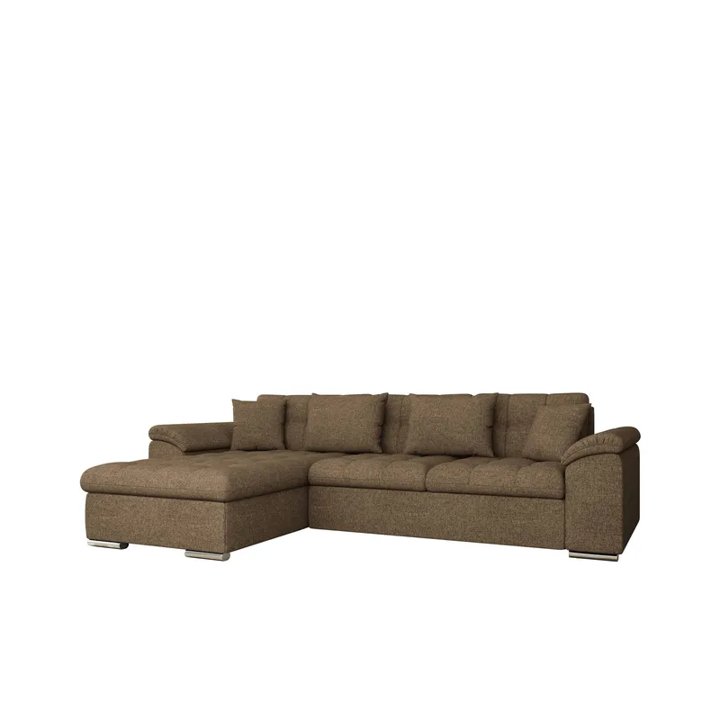 Camior Bäddsoffa med Divan 3-sits, Brun