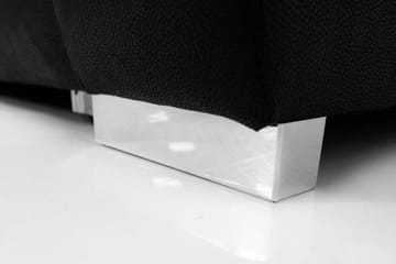 Cerys Divanbäddsoffa 265x185x85 cm Universal - Svart - Products - Möbler - Soffa - Bäddsoffa - Bäddsoffa längsbäddad