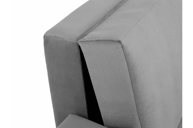 Denegal 2-sits liten bäddsoffa i Plysch - Beige - Products - Möbler - Soffa - Bäddsoffa - 2 sits bäddsoffa