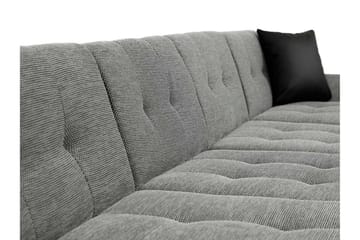 Dewitt 3-sits Bäddsoffa - Svart - Products - Möbler - Soffa - Bäddsoffa - U bäddsoffa