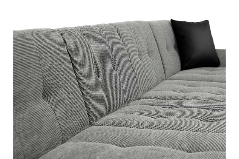 Dewitt 3-sits Bäddsoffa - Svart - Products - Möbler - Soffa - Bäddsoffa - U bäddsoffa