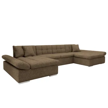 Dewitt Bäddsoffa Dubbeldivan 5-sits - Brun - Products - Möbler - Soffa - Bäddsoffa - U bäddsoffa