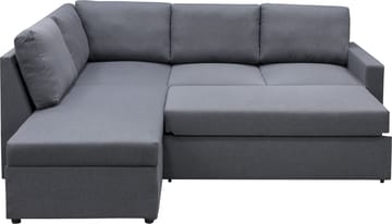 Dream hörnsoffa med bäddfunktion och förvaring - Mörkgrå - Mörkgrå - Products - Möbler - Soffa - Bäddsoffa - Hörnbäddsoffa