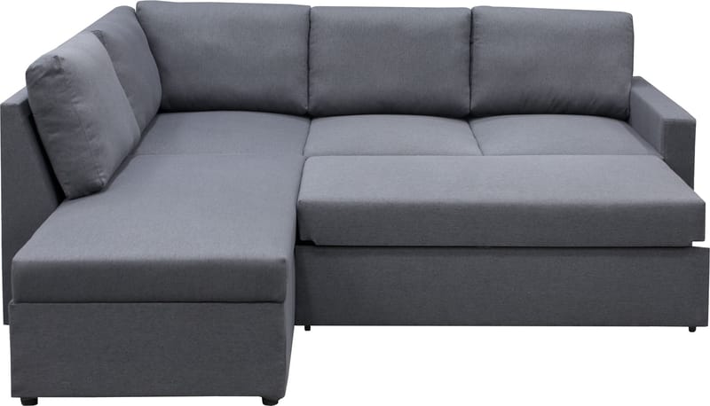 Dream hörnsoffa med bäddfunktion och förvaring - Mörkgrå - Mörkgrå - Products - Möbler - Soffa - Bäddsoffa - Hörnbäddsoffa