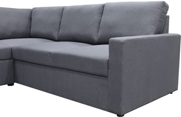 Dream hörnsoffa med bäddfunktion och förvaring - Mörkgrå - Mörkgrå - Products - Möbler - Soffa - Bäddsoffa - Hörnbäddsoffa
